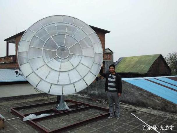 全球唯一投射式高倍聚光太阳能热发电系统
